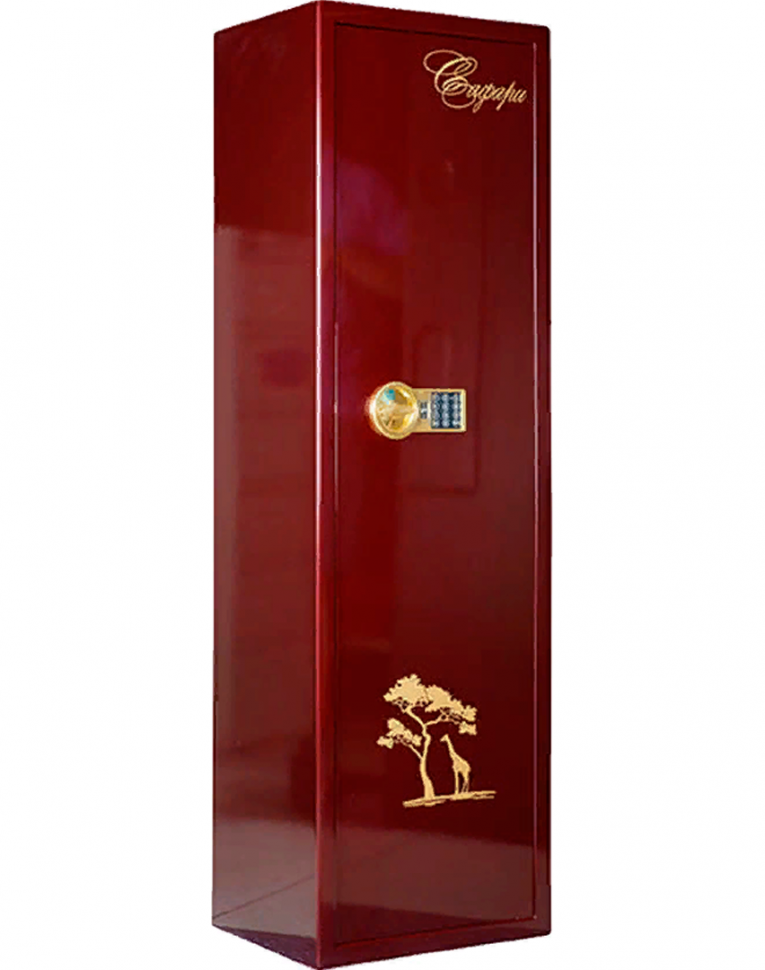 Эксклюзивный сейф Valberg Сафари EL GOLD (вишневый) купить в Иркутске