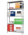 Стеллаж MS Standart 2000х1000х500 5 полок купить в Иркутске