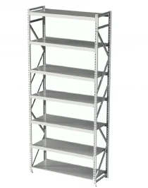 Стеллаж MS Profi 2500х1800х400 7 полок