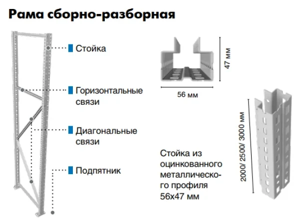 Рама MS Pro (Expert) 2500x600 мм купить в Иркутске Рама MS Pro (Expert) 2500x600 мм купить в Иркутске