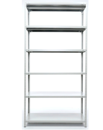 Медицинский стеллаж СТМ MS 220/100х40/6 купить в Иркутске