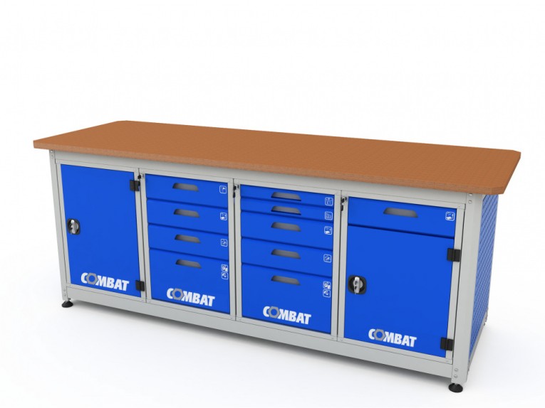 Верстак четырехтумбовый COMBAT 41452.2340 купить в Иркутске