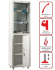 Медицинский шкаф HILFE МД 1 1650/SG купить в Иркутске