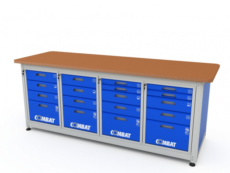 Верстак четырехтумбовый COMBAT 44455.2340 купить в Иркутске