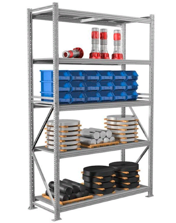 Стеллаж MS Profi 2000х900х400 5 полок купить в Иркутске