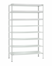 Стеллаж металлический Титан МС-500 2300х1200х300 8 полок