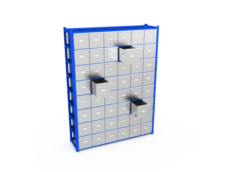 Система хранения с выдвижными ящиками BOXES M 2000.1500.400.B48 купить в Иркутске