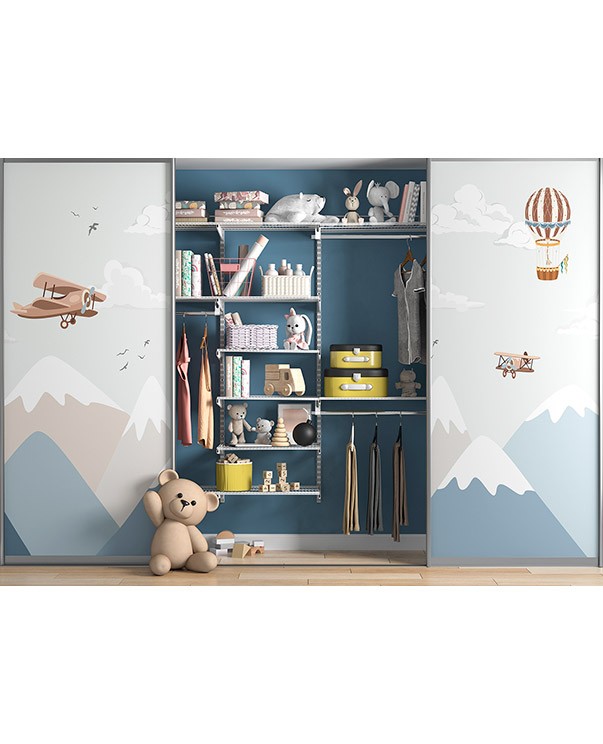 Гардеробная система Практик Home Детская 3 купить в Иркутске Гардеробная система Практик Home Детская 3 купить в Иркутске