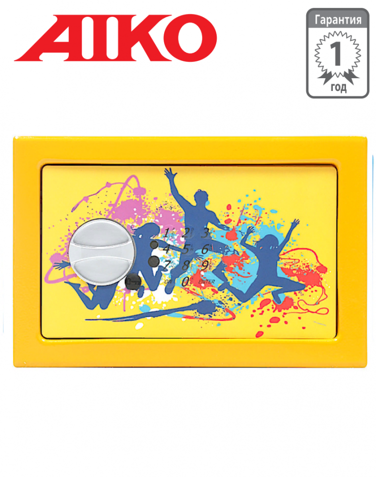 Детский металлический сейф Aiko T-170 EL Dance купить в Иркутске Детский металлический сейф Aiko T-170 EL Dance купить в Иркутске