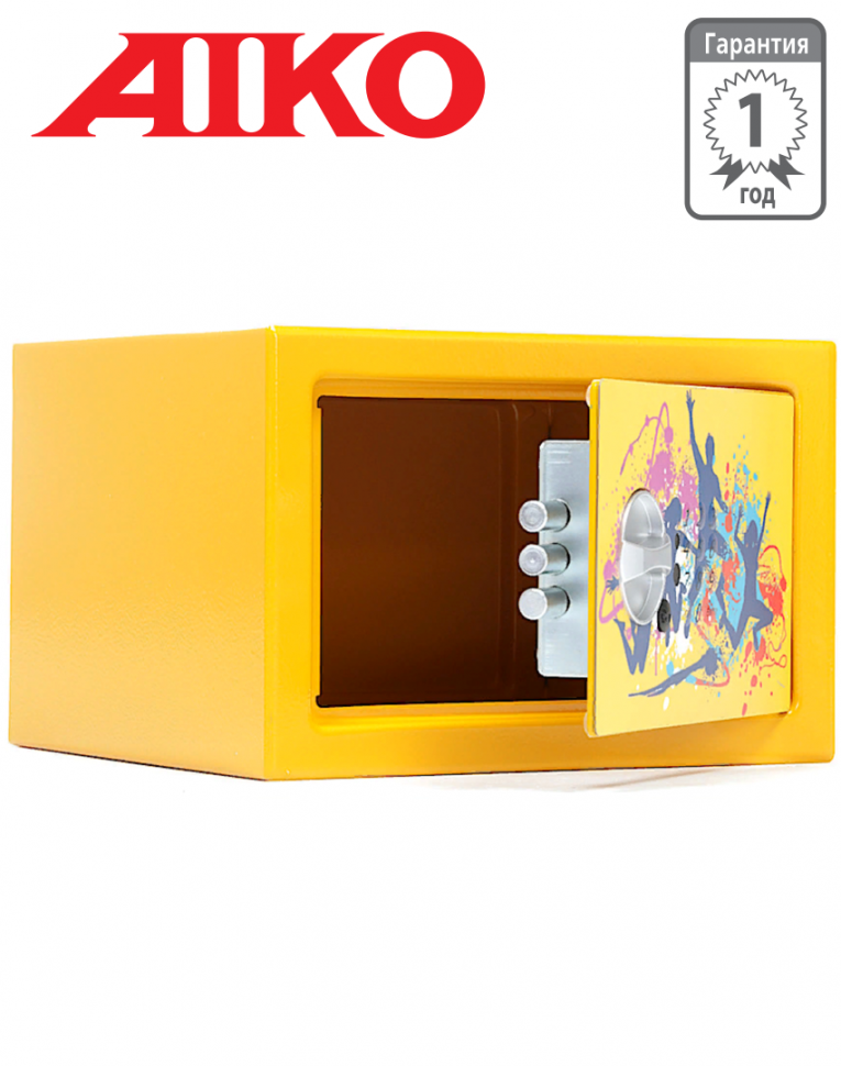 Детский металлический сейф Aiko T-170 EL Dance купить в Иркутске Детский металлический сейф Aiko T-170 EL Dance купить в Иркутске