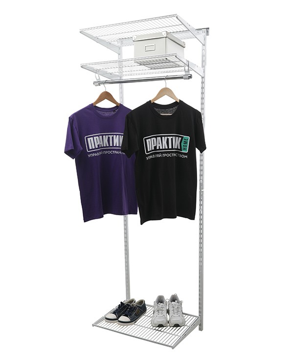 Гардеробная система Практик Home Basic G60 белая купить в Иркутске Гардеробная система Практик Home Basic G60 белая купить в Иркутске