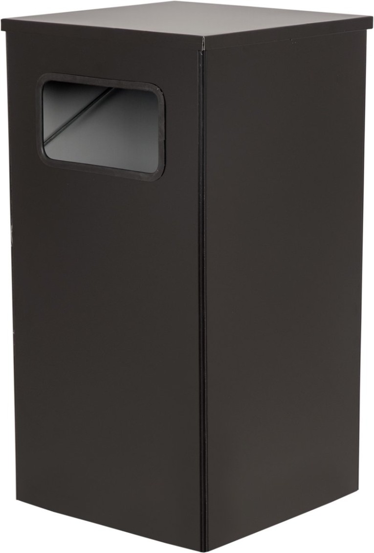 Урна 80 литров Квадро-19 черный купить в Иркутске Урна 80 литров Квадро-19 черный купить в Иркутске