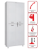 Медицинский шкаф HILFE МД 2 1670/SS купить в Иркутске