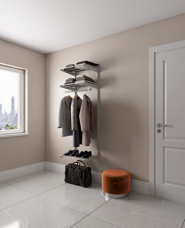 Гардеробная система Практик Home Basic G60 графит купить в Иркутске Гардеробная система Практик Home Basic G60 графит купить в Иркутске