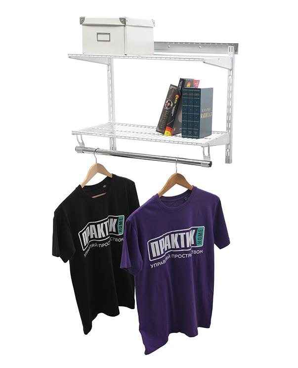 Гардеробная система Практик Home Basic G60S белая купить в Иркутске Гардеробная система Практик Home Basic G60S белая купить в Иркутске