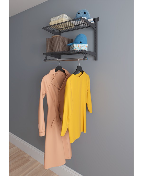 Гардеробная система Практик Home Basic G60S графит купить в Иркутске