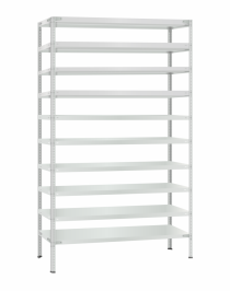 Стеллаж металлический Титан МС-500 3000х1200х500 10 полок