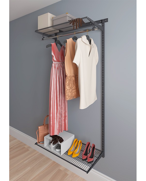 Гардеробная система Практик Home Basic G90 графит купить в Иркутске Гардеробная система Практик Home Basic G90 графит купить в Иркутске