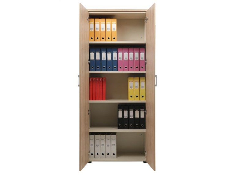 Шкаф NW 2080 закрытый вяз натуральный/бежевый купить в Иркутске