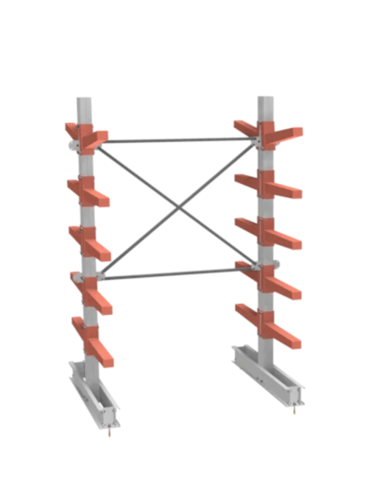 СТ-062 Стеллаж двухсторонний 5 ярусов купить в Иркутске