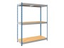 Стеллаж Практик SB 3000х183х91 3 полки (фанера)