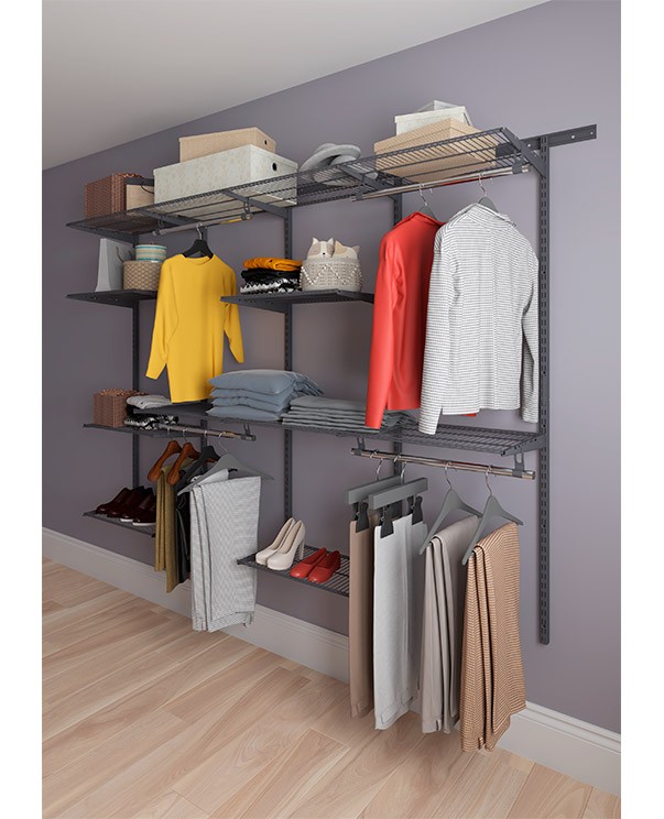 Гардеробная система Практик Home Max G240 графит купить в Иркутске Гардеробная система Практик Home Max G240 графит купить в Иркутске