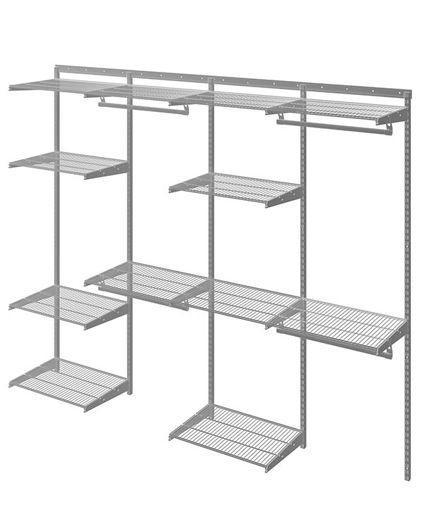 Гардеробная система Практик Home Max G240 графит купить в Иркутске Гардеробная система Практик Home Max G240 графит купить в Иркутске