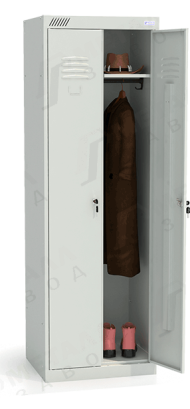 Шкаф для одежды металлический ШРК 22-600 Шкаф для одежды металлический ШРК 22-600