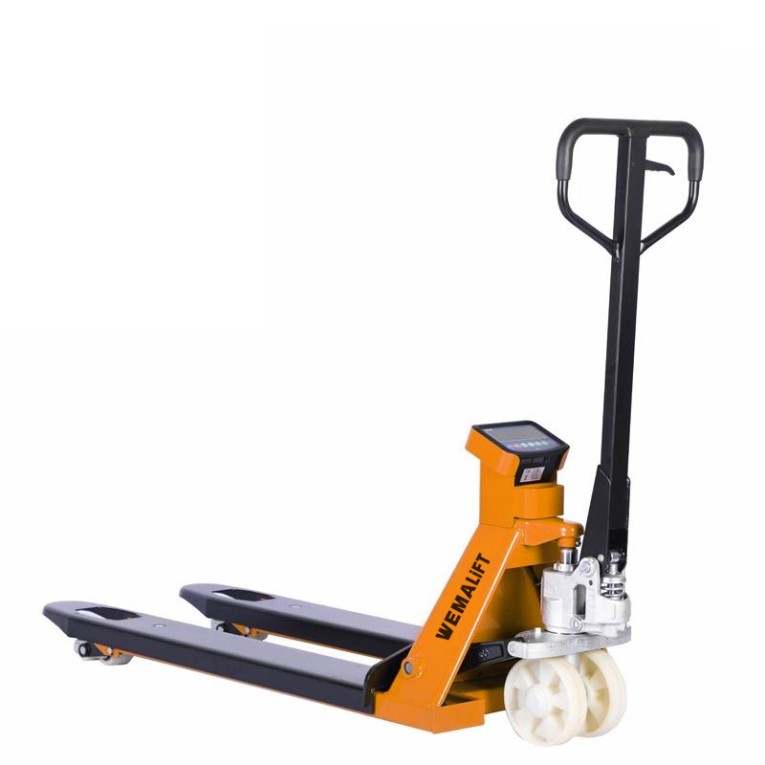 Гидравлическая рохля с весами BFC (2000 кг; 1150х570 мм; RDP) WEMALIFT купить в Иркутске