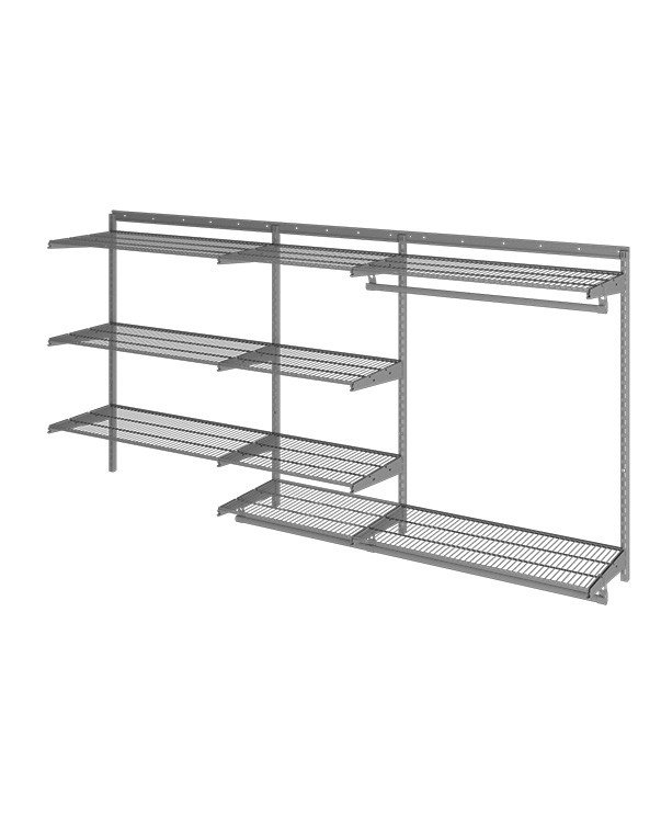 Гардеробная система Практик Home Optima G240 графит купить в Иркутске Гардеробная система Практик Home Optima G240 графит купить в Иркутске