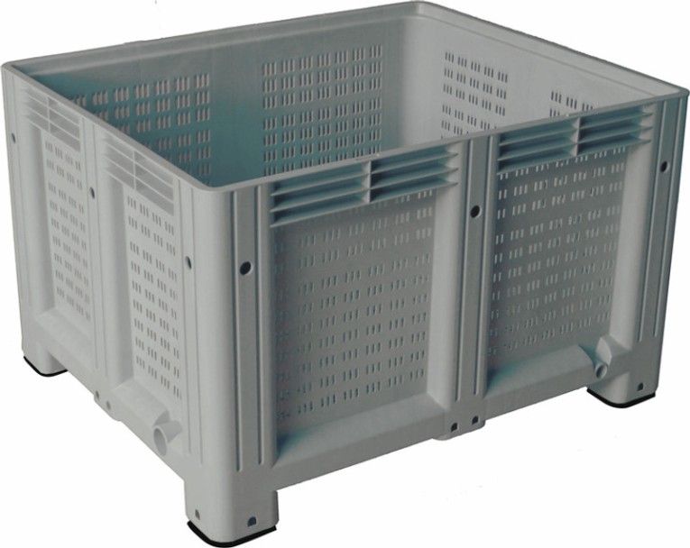 Big Box 1200x1000x580 мм перфорированный на ножках серый купить в Иркутске