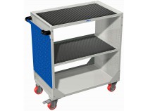 Инструментальная тележка WDS Hard с двумя полками Инструментальная тележка WDS Hard с двумя полками