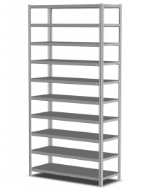 Стеллаж MS Standart 1850х700х600 10 полок