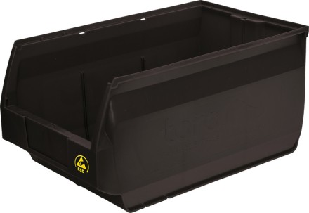 Ящик Venezia 500х310х250 PP, черный антистатичный купить в Иркутске