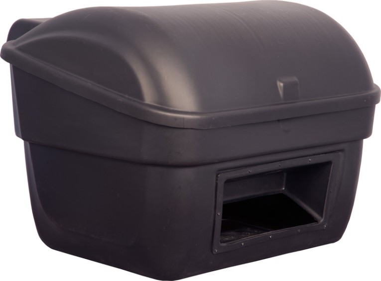 Контейнер для песка с крышкой и вставкой, 220л. черный купить в Иркутске Контейнер для песка с крышкой и вставкой, 220л. черный купить в Иркутске