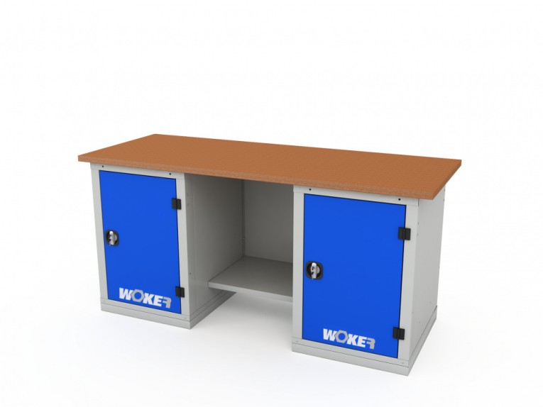 Верстак двухтумбовый WOKER PRO 2101.1800 купить в Иркутске