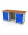 Верстак двухтумбовый WOKER PRO 2101.1800 купить в Иркутске