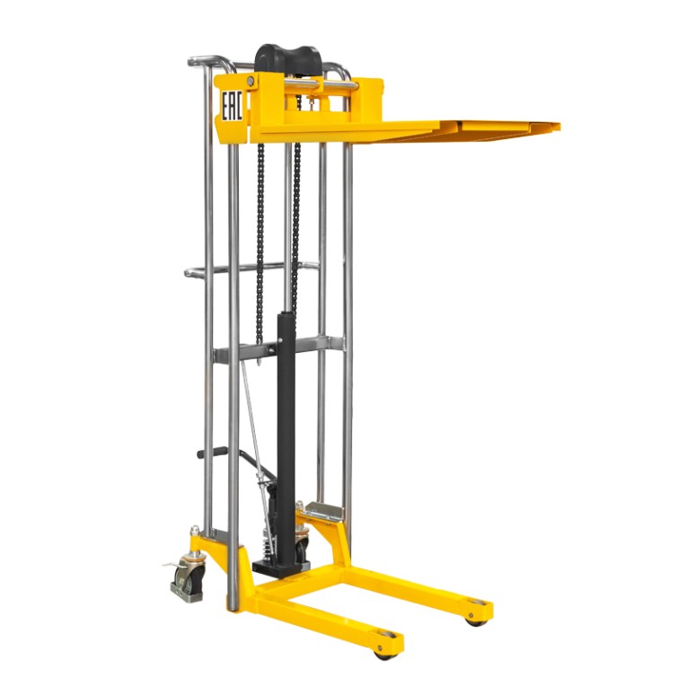 Ручной гидравлический штабелер PJ4150 (400 кг; 1,5 м; с вилами и площадкой) SMARTLIFT (SMART) купить в Иркутске
