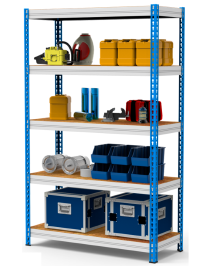 Стеллаж металлический МКФ 3000х1820х760 5 полок