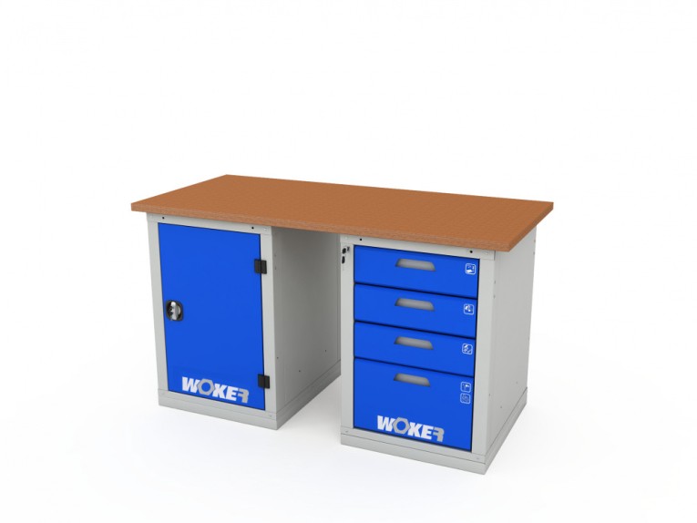 Верстак двухтумбовый WOKER PRO 2104.1500 купить в Иркутске