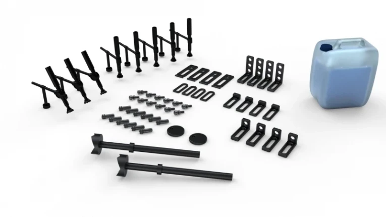 Набор оснастки для сварочного стола №2: Базовый (49 предметов) купить в Иркутске