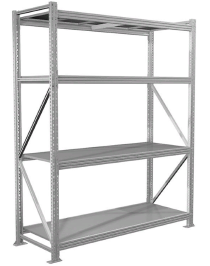 Стеллаж MS Profi 3000х1800х400 4 полки Стеллаж MS Profi 3000х1800х400 4 полки