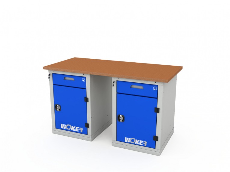 Верстак двухтумбовый WOKER PRO 2202.1500 купить в Иркутске