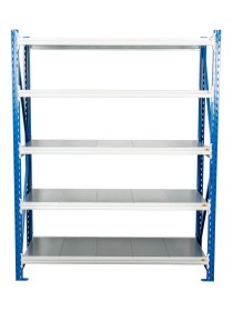 Стеллаж стационарный БиКом СТ-4 300x90x80 5 полок