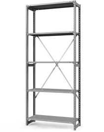 Стеллаж ТСУ 2000x1500x600 5 полок (300 кг, перф)