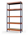 Стеллаж Профи-Т 2500x1540x500 5 полок (фанера усил., 450 кг на ярус)