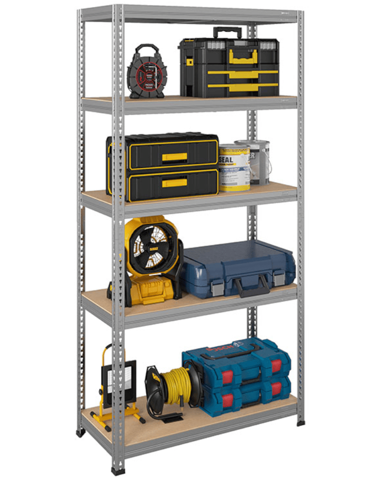 Стеллаж быстросборный ЛОФТ (SBL) 1800x1200x400 5 полок (цинк) купить в Иркутске Стеллаж быстросборный ЛОФТ (SBL) 1800x1200x400 5 полок (цинк) купить в Иркутске