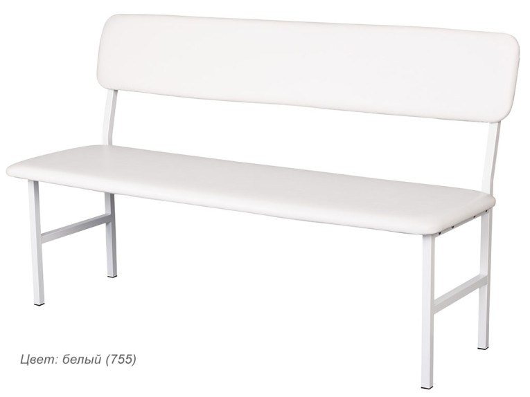 Банкетка терапевтическая МД БС (Белый) купить в Иркутске