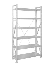 Стеллаж MS U 2500x1500x600 6 полок (200 кг, металл) Стеллаж MS U 2500x1500x600 6 полок (200 кг, металл)