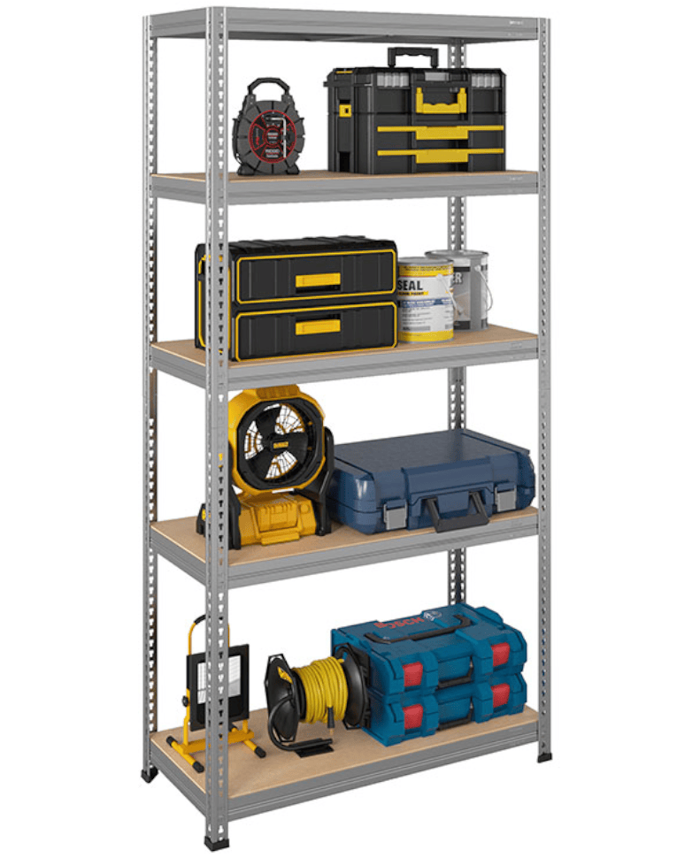 Стеллаж быстросборный ЛОФТ (SBL) 1800x1200x450 5 полок (цинк) купить в Иркутске Стеллаж быстросборный ЛОФТ (SBL) 1800x1200x450 5 полок (цинк) купить в Иркутске